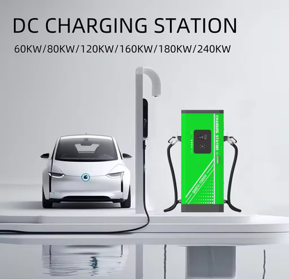 120KW 240KW EV Charger DC Estação de carregamento de automóveis domésticos para peças de veículos de energia montadas no chão
