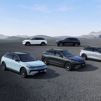 360N.m Torque Máximo Leap Motor C11 2023 Carros Elétricos 580km Long Range 4wd EV SUV