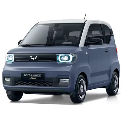 2023 2024 Wuling Ev Mini Car 3 portas 2 lugares Estrutura do corpo com velocidade máxima de 100 km/h