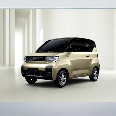 2023 2024 Wuling Ev Mini Car 3 portas 2 lugares Estrutura do corpo com velocidade máxima de 100 km/h